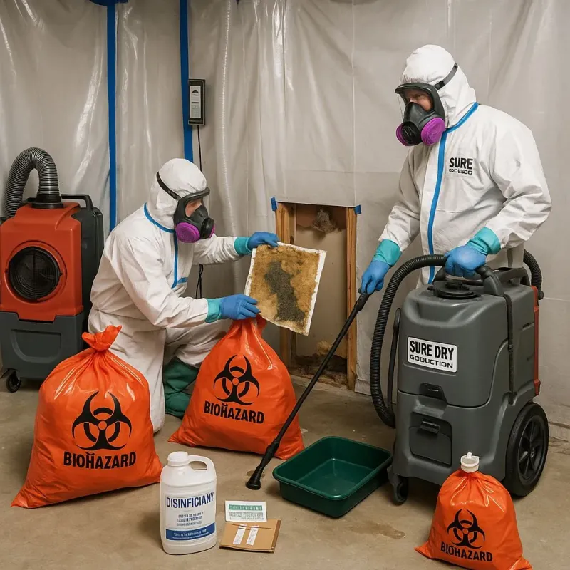 Contaminated Water Handling Protocols process in Conneaut Lakeshore, PA