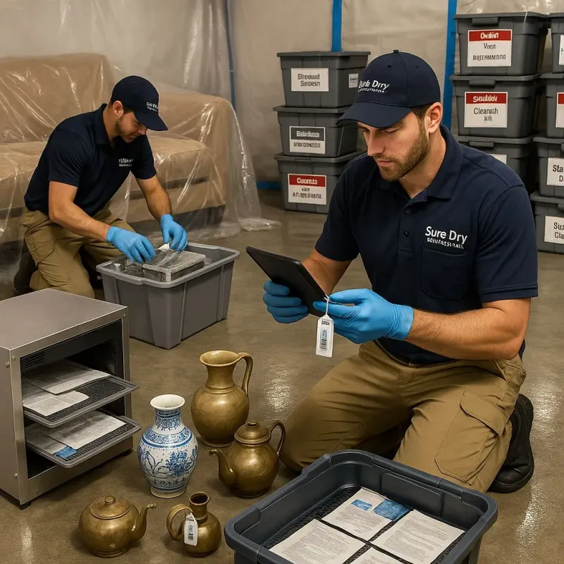 Content Protection and Restoration process in Conneaut Lakeshore, PA